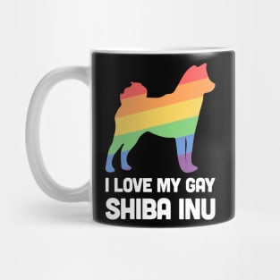 Shiba Inu - Funny Gay Dog LGBT Pride Mug